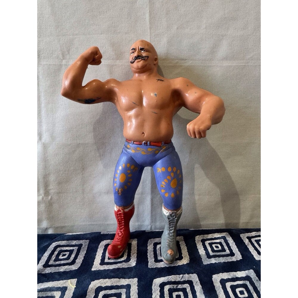 LJN WWF Iron Sheik Vintage  Wrestling Superstars Wrestler WWE 1985 85